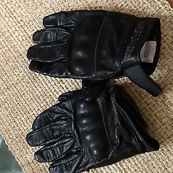 HarleyDavidson Accessories Harley Davidson Leather Gloves Mens Med Poshmark